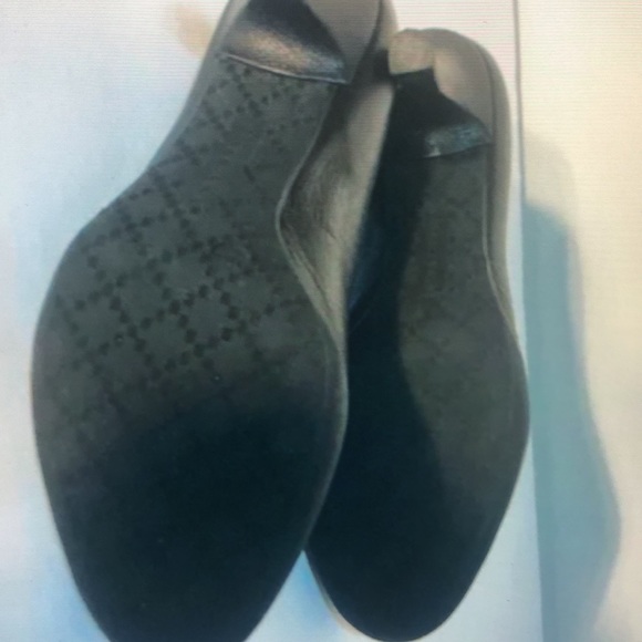 Gianni bono black leather round toe pumps - Picture 5 of 5